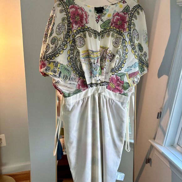 Anthropologie Collette Dinnigan Scenic Silk Dress - Picture 6 of 7